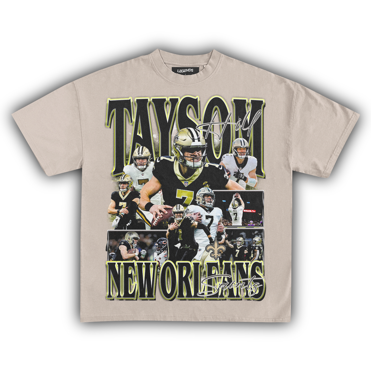 TAYSOM HILL NEW ORLEANS SAINTS TEE