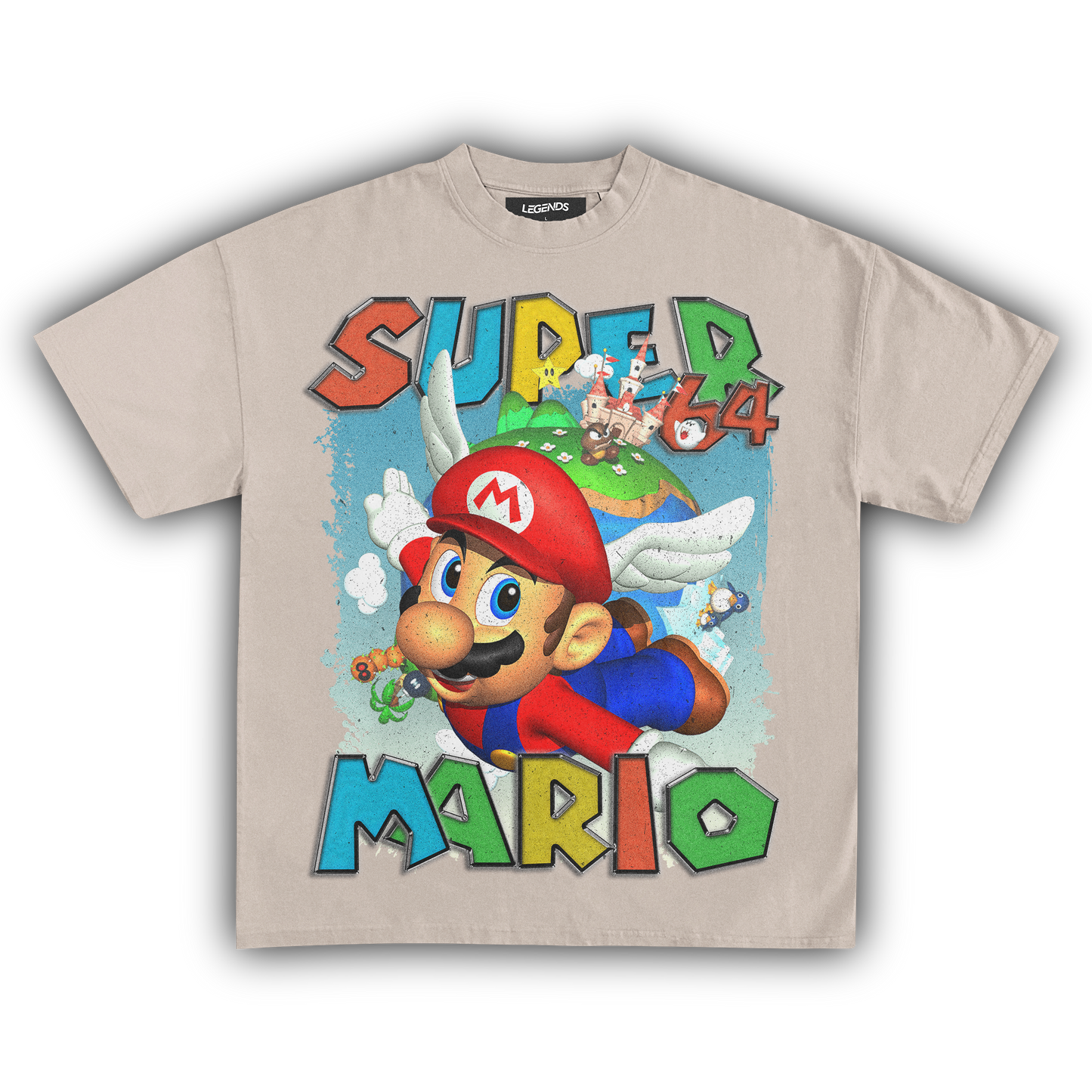 SUPER MARIO VINTAGE TEE
