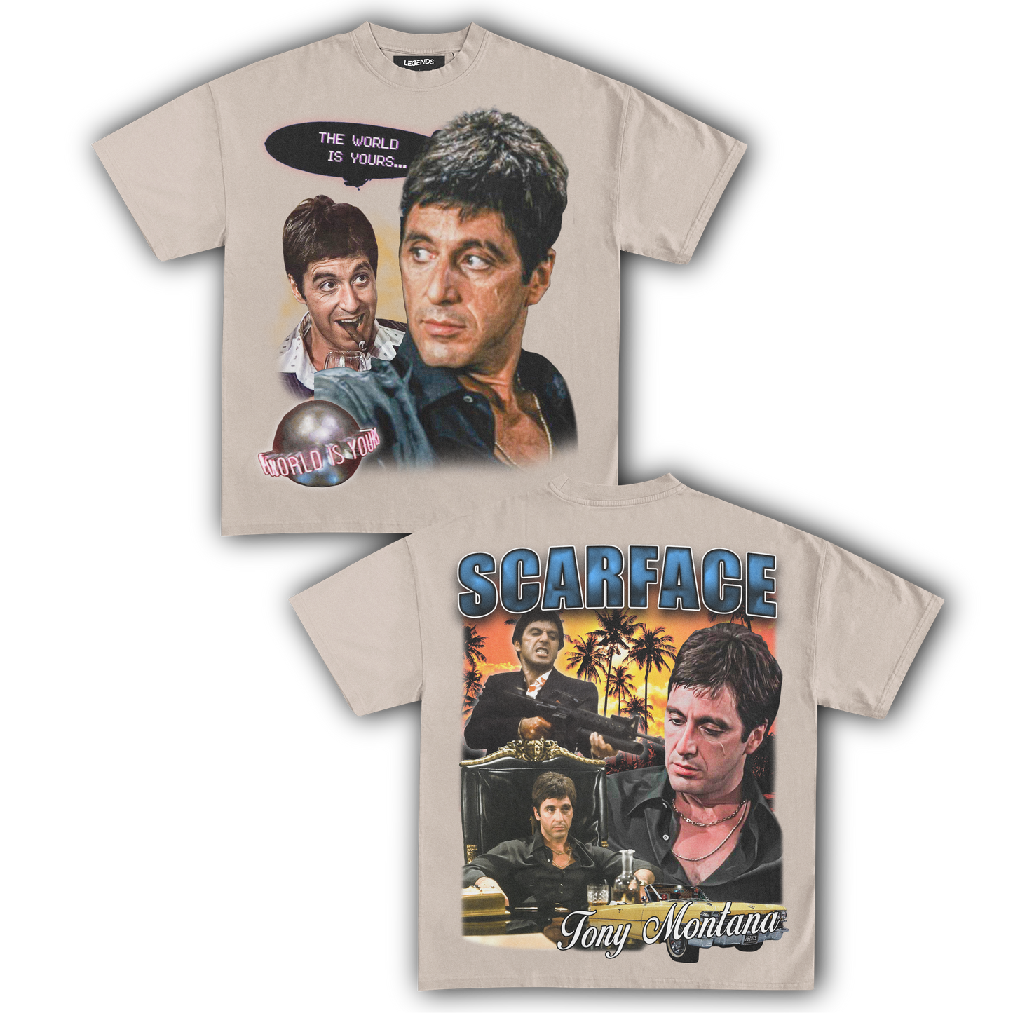 SCARFACE WORLD IS YOURS TEE