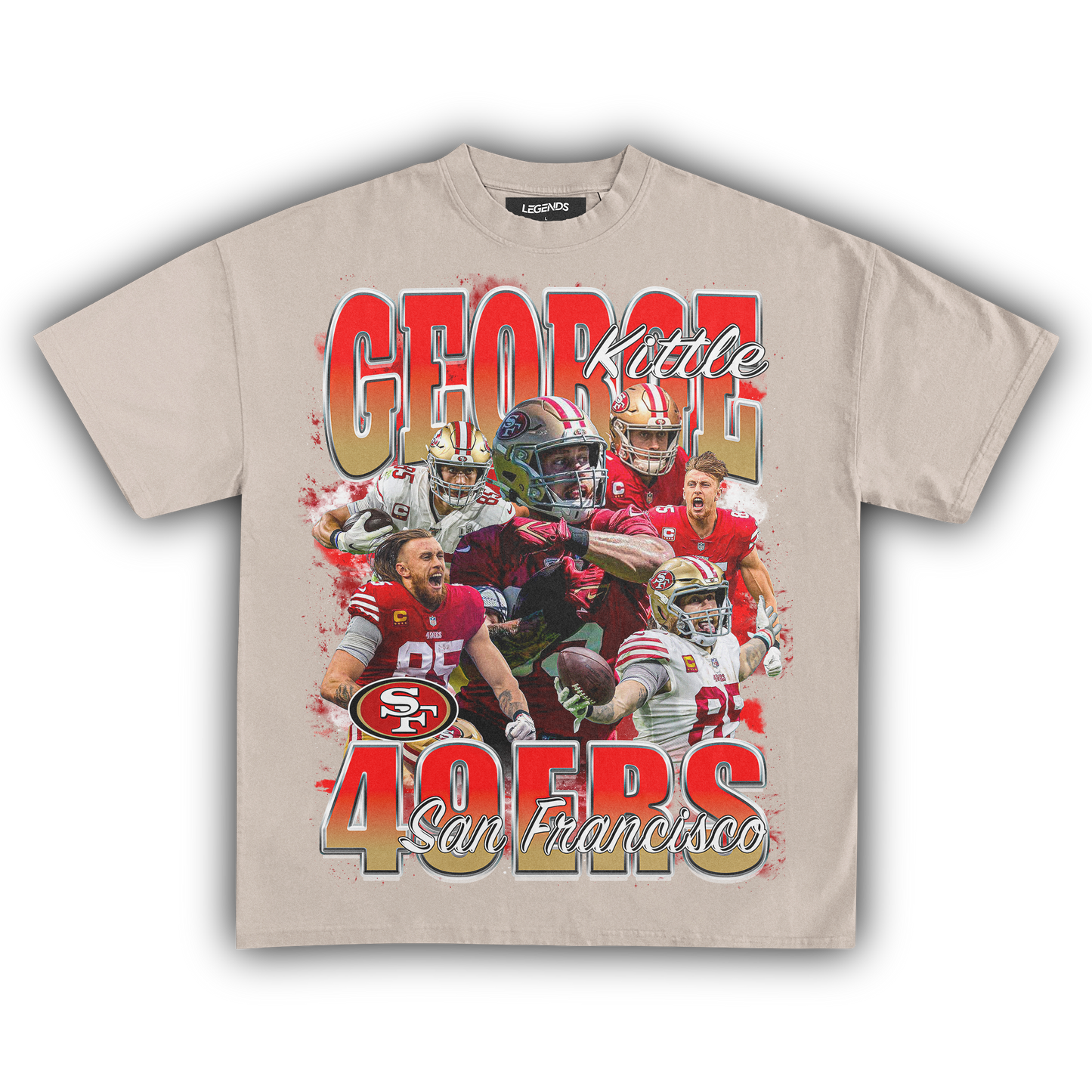 GEORGE KITTLE 49ERS TEE