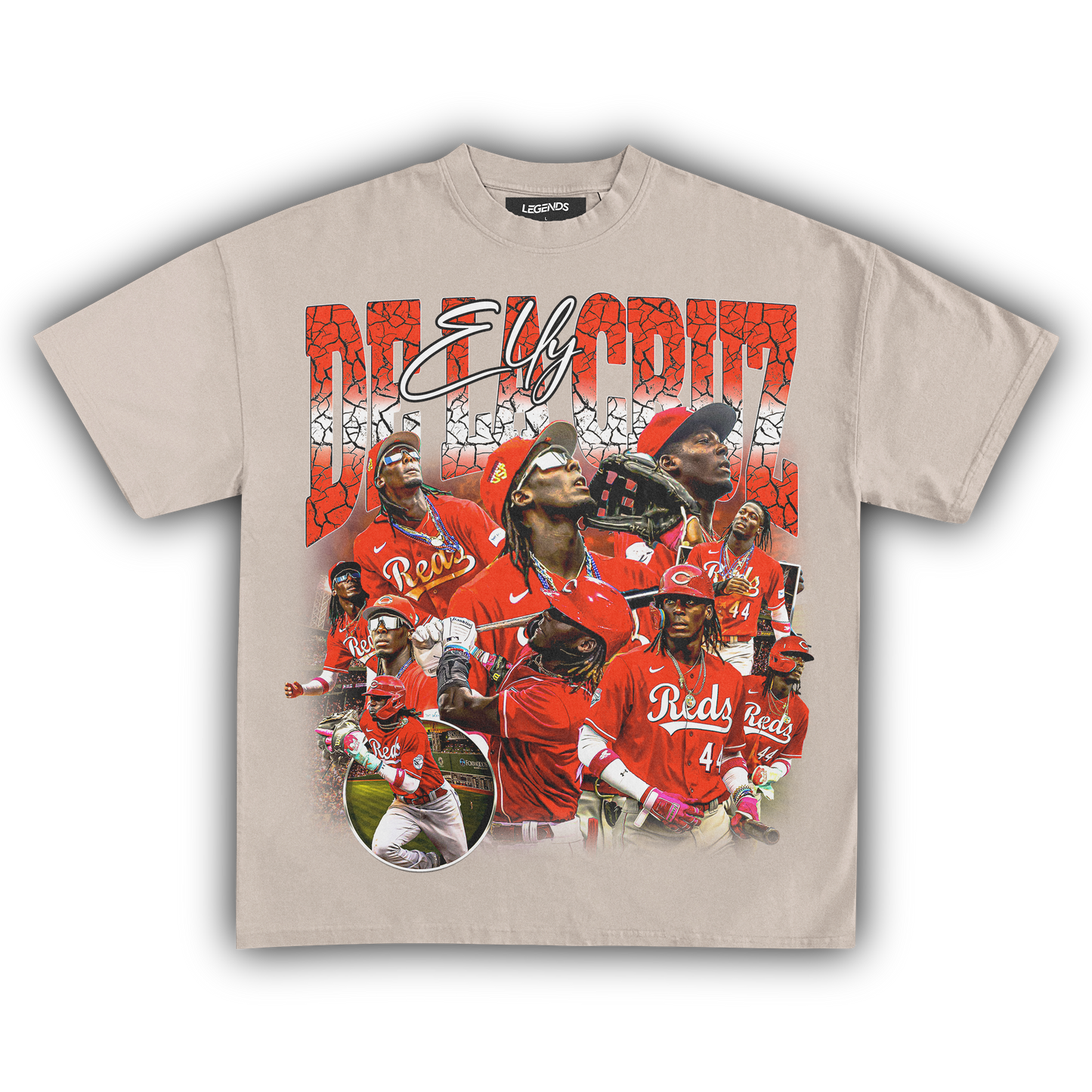 ELLY DE LA CRUZ REDS TEE