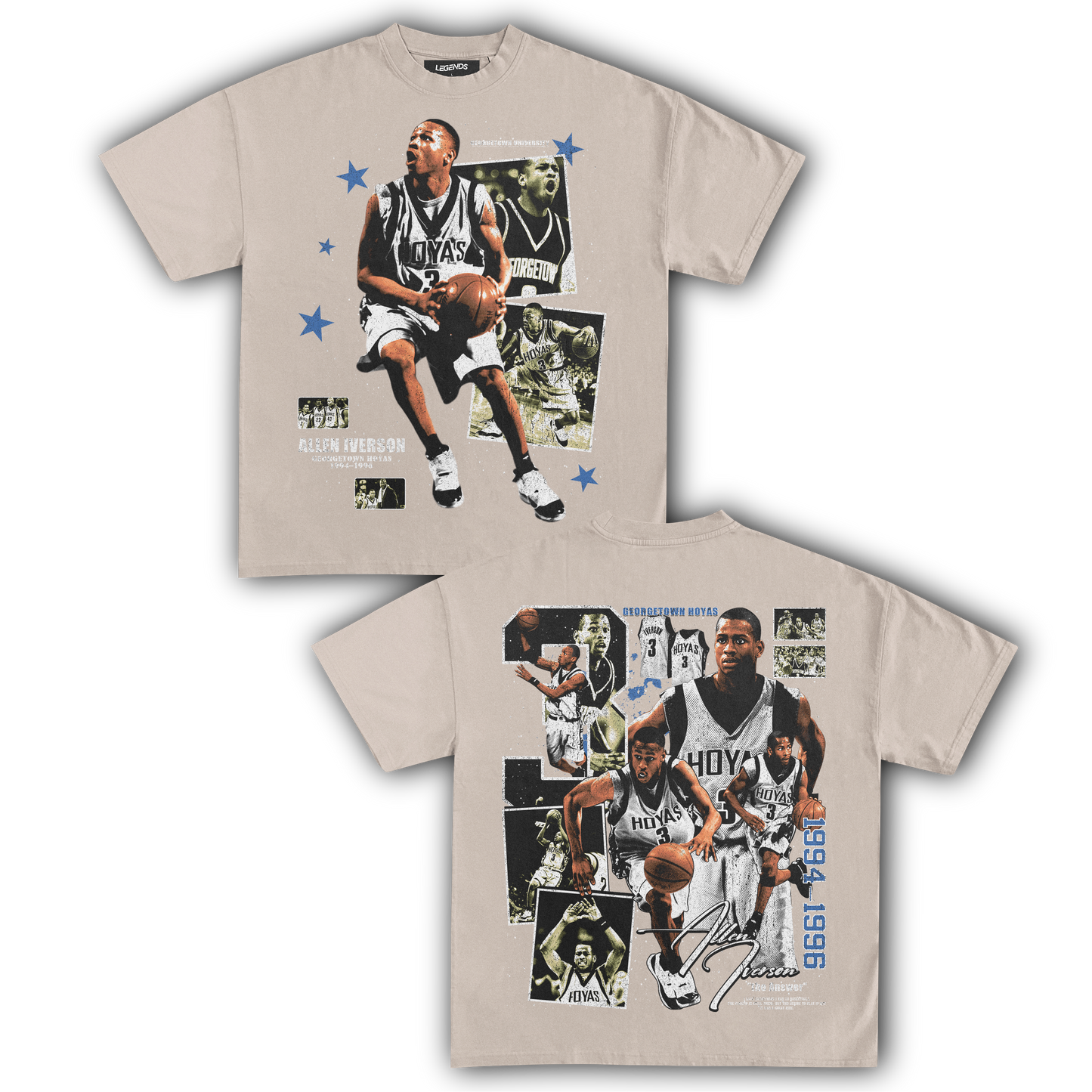 ALLEN IVERSON HOYAS TEE