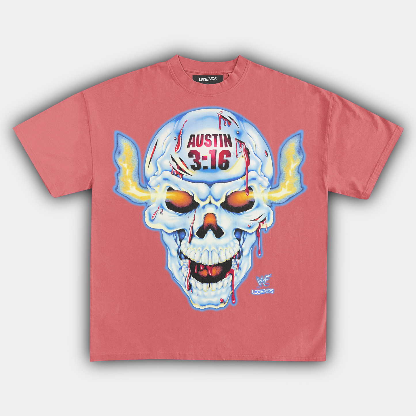 AUSTIN 3:16 BROKEN SKULL TEE
