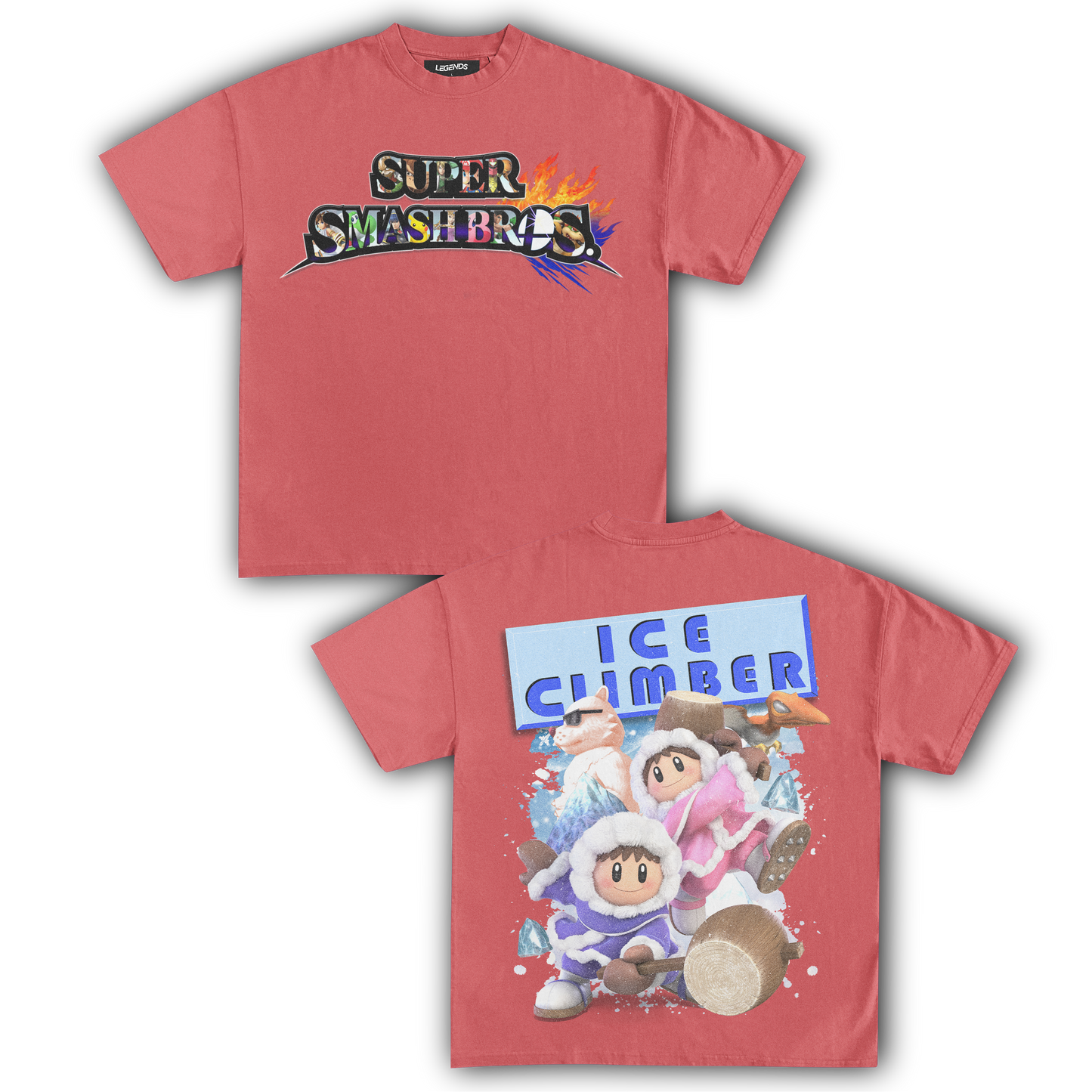 SUPER SMASH BROS ICE CLIMBER TEE (Double)