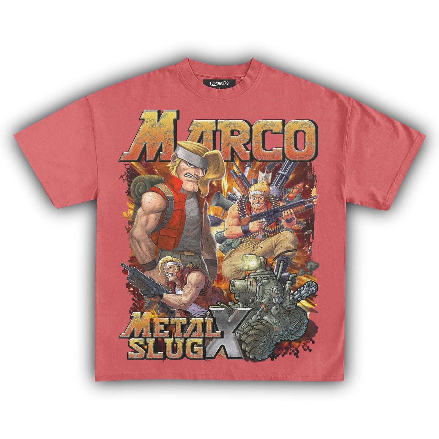 METAL SLUG X MARCO TEE