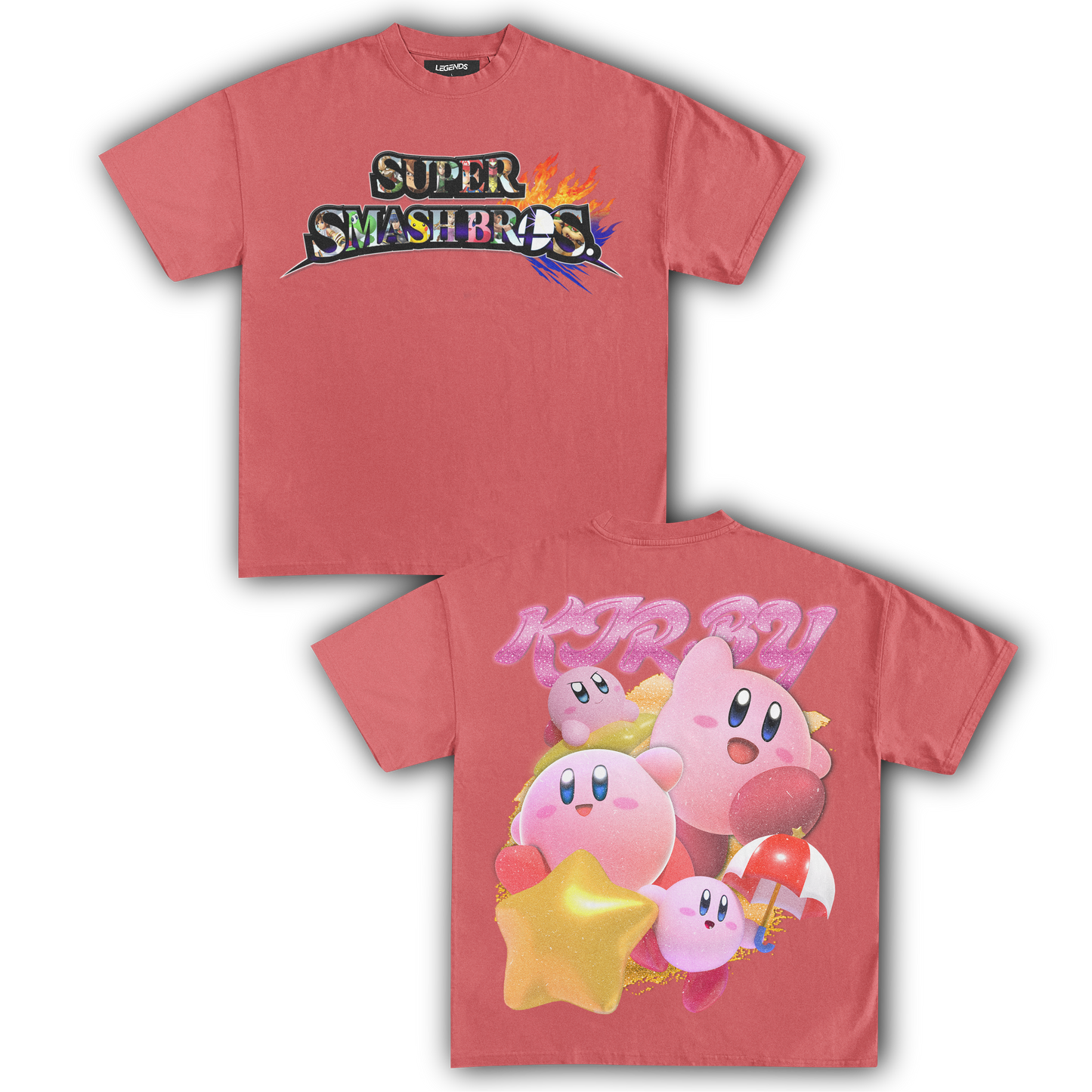 SUPER SMASH BROS KIRBY TEE (Double)