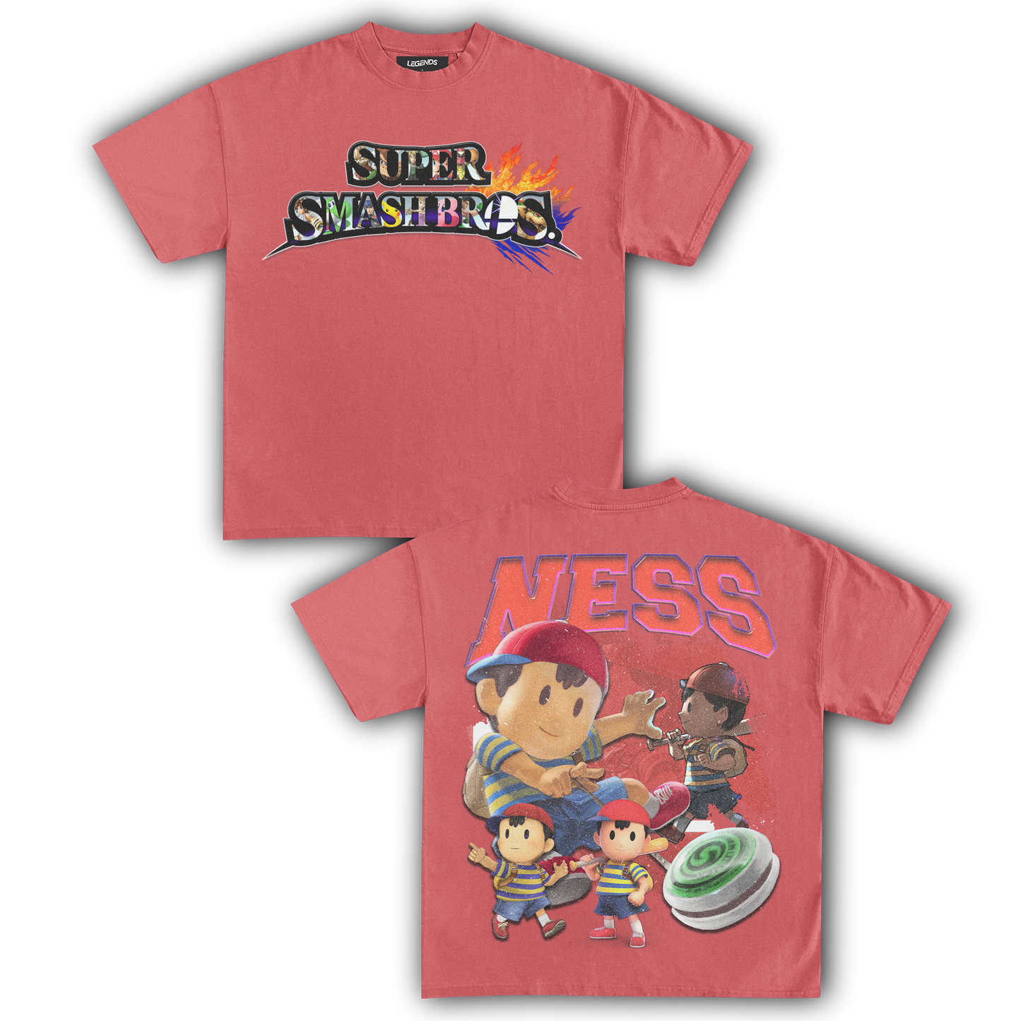 SUPER SMASH BROS NESS TEE (Double)