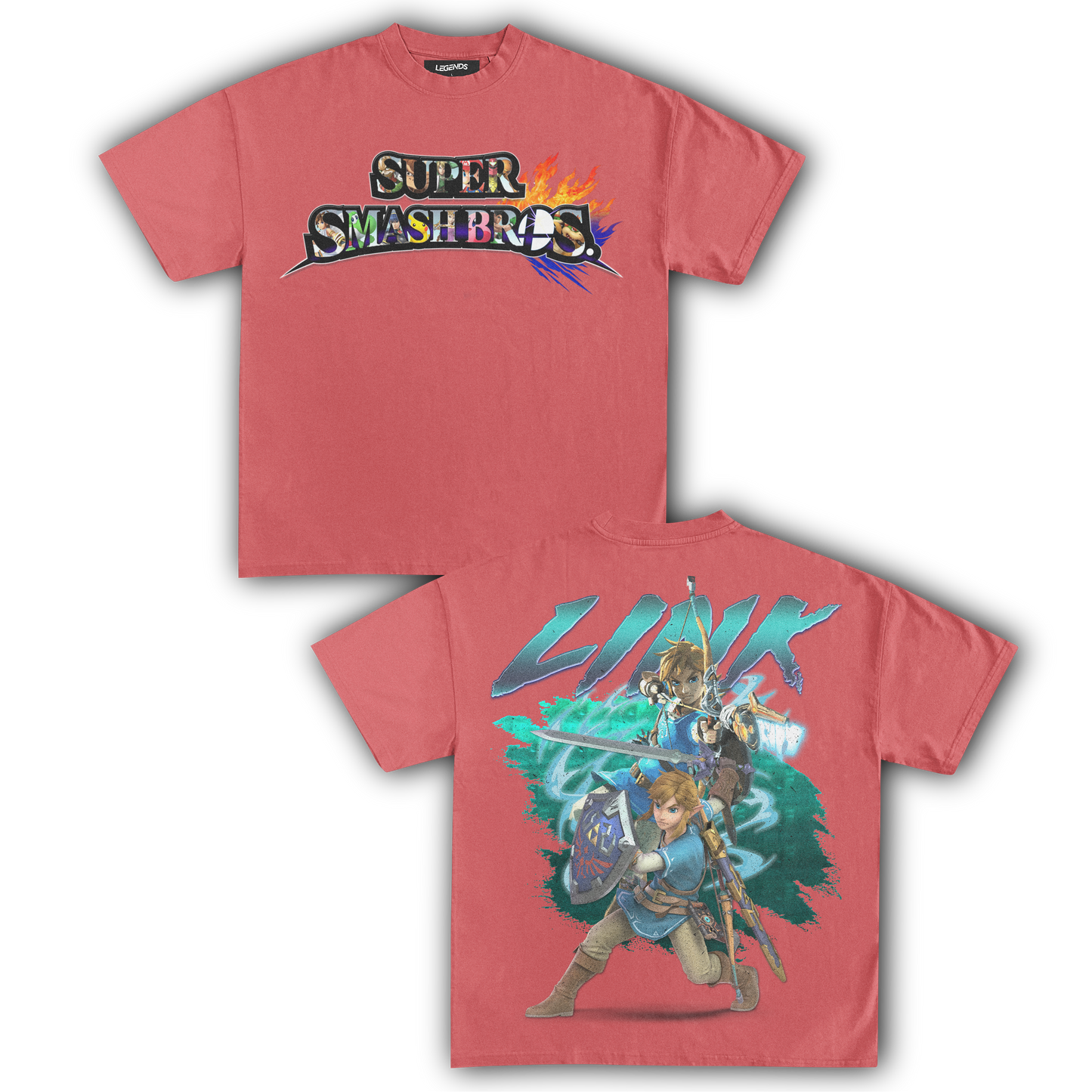 SUPER SMASH BROS LINK TEE (Double)