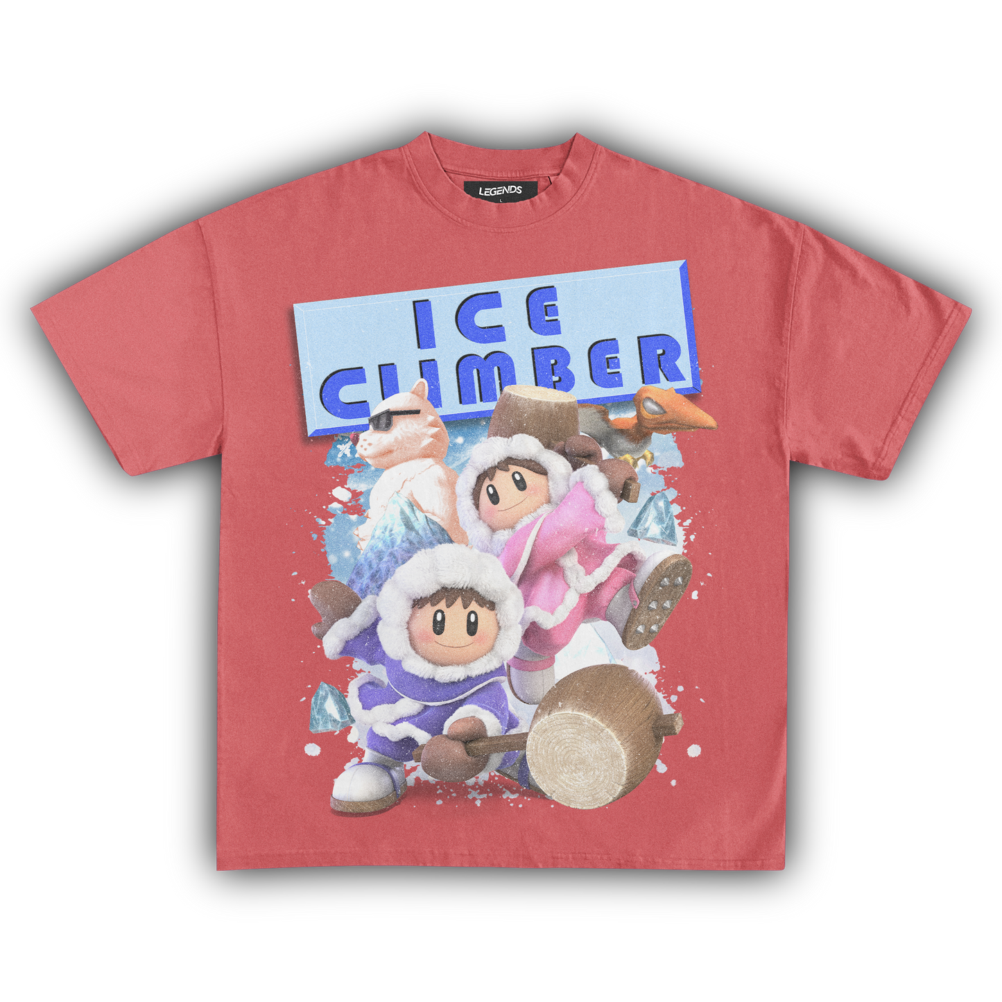 SUPER SMASH BROS ICE CLIMBER TEE