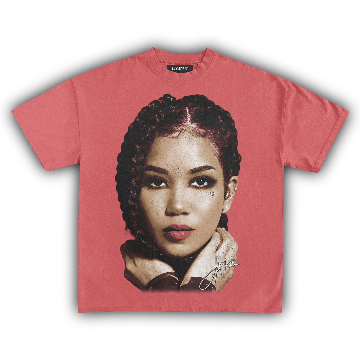 JHENÉ AIKO BIG FACE TEE