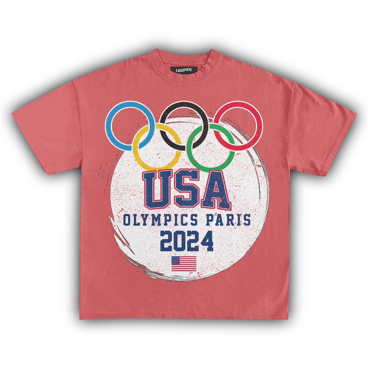 USA PARIS GAMES '24 VINTAGE TEE (Vol. 2)