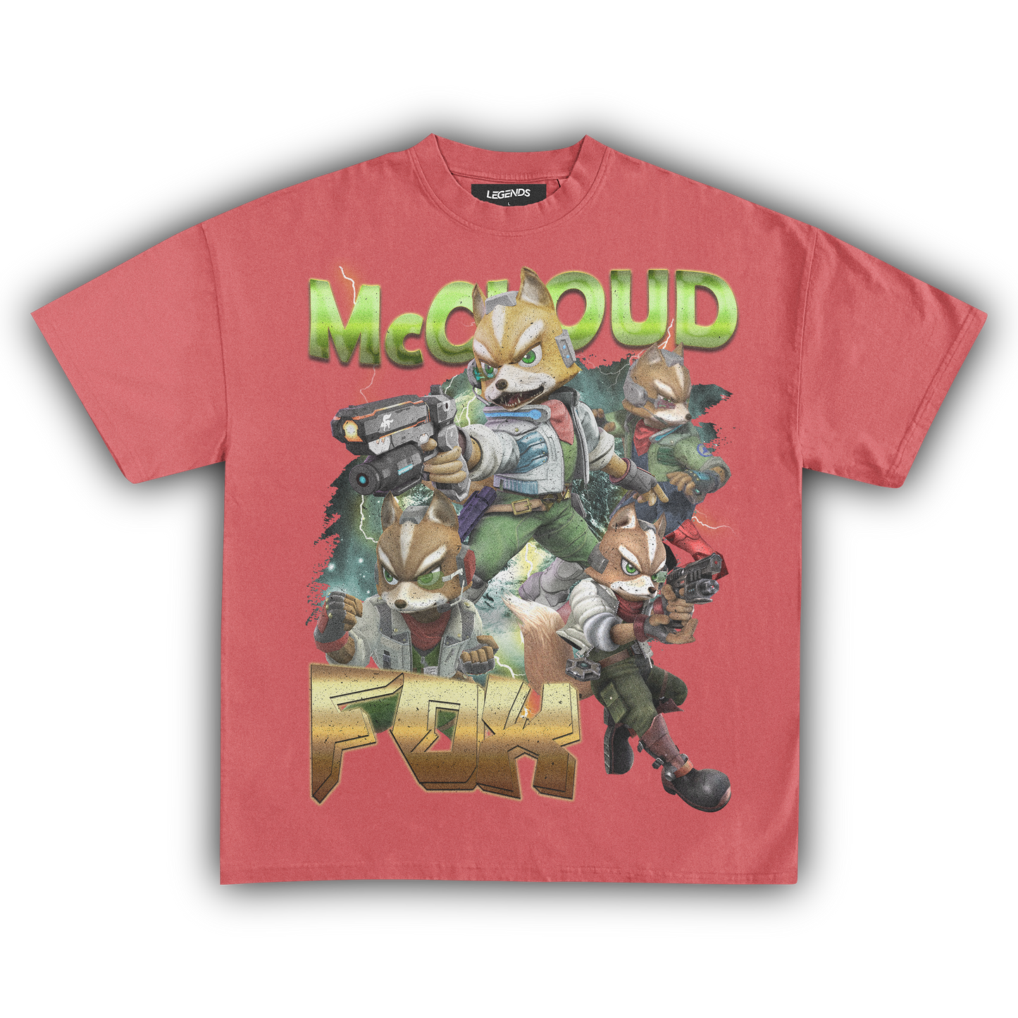 SUPER SMASH BROS FOX TEE