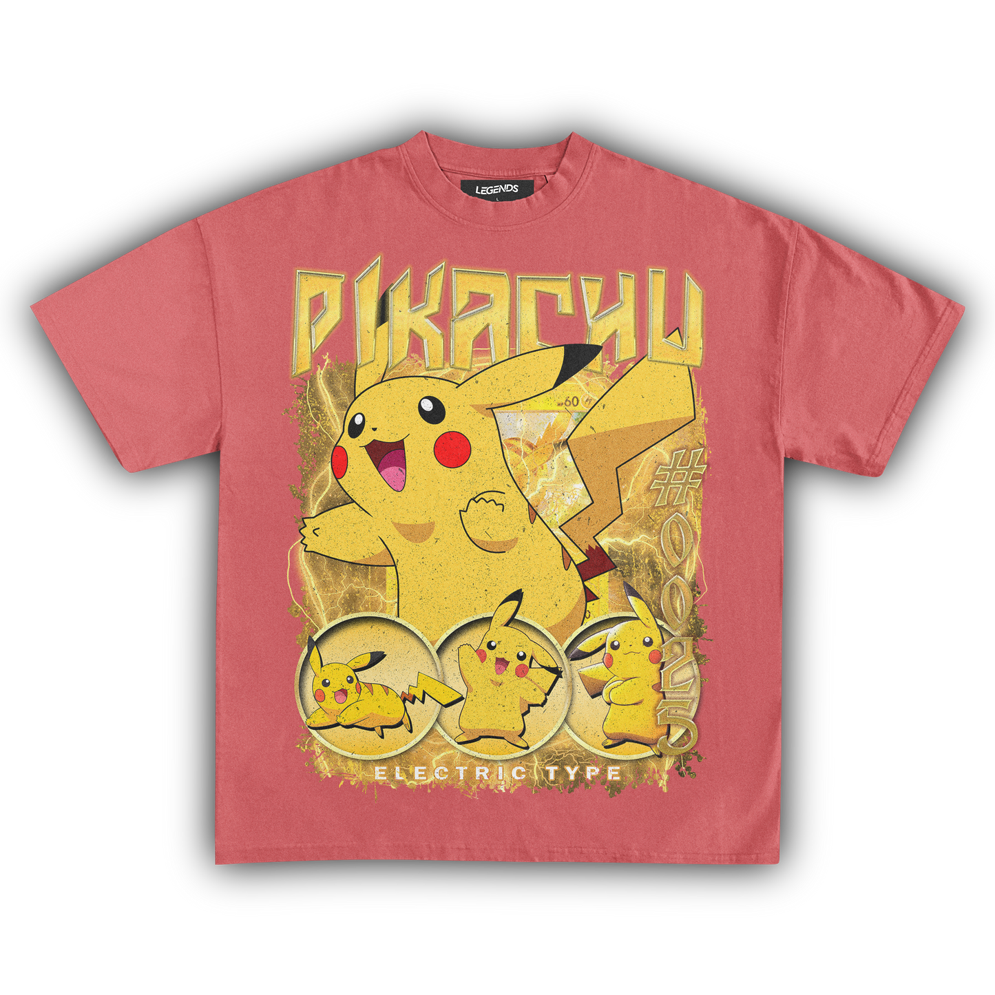 SUPER SMASH BROS PIKACHU TEE