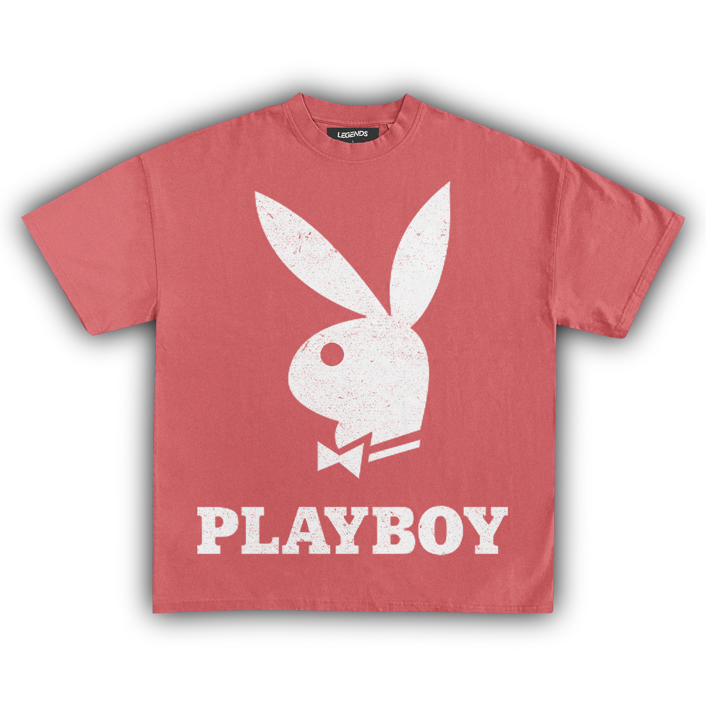 PLAYBOY BUNNY TEE (White Print)