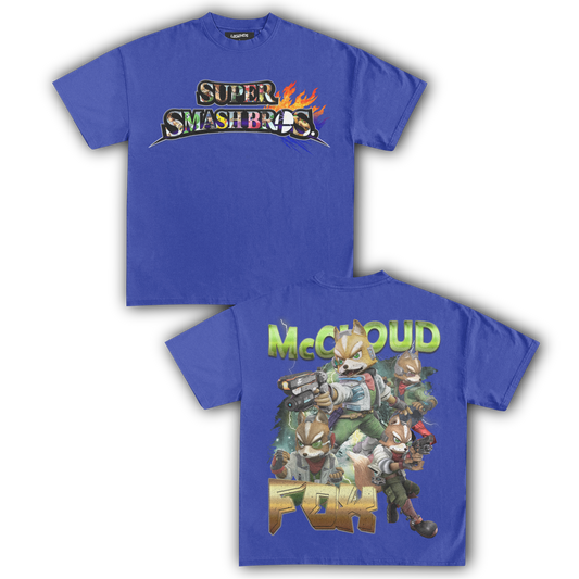 SUPER SMASH BROS FOX TEE (Double)