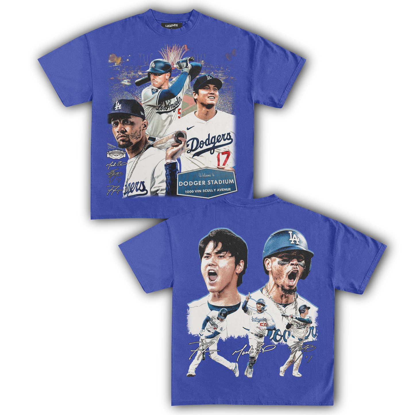 DODGERS TOP 3 MVP TEE (Double)