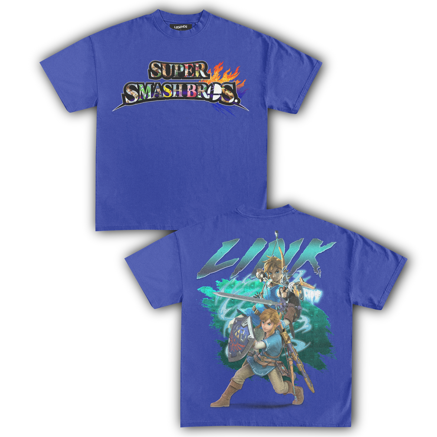 SUPER SMASH BROS LINK TEE (Double)
