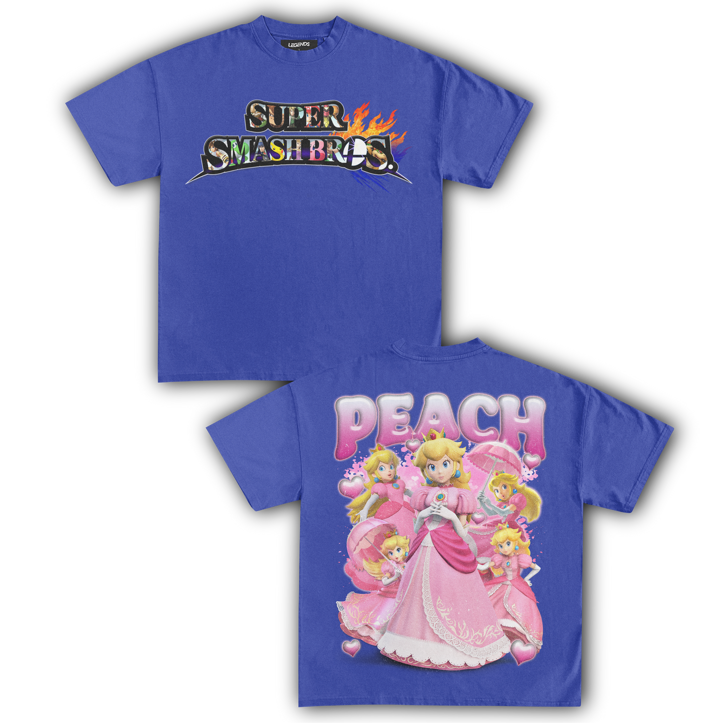 SUPER SMASH BROS PEACH TEE (Double)