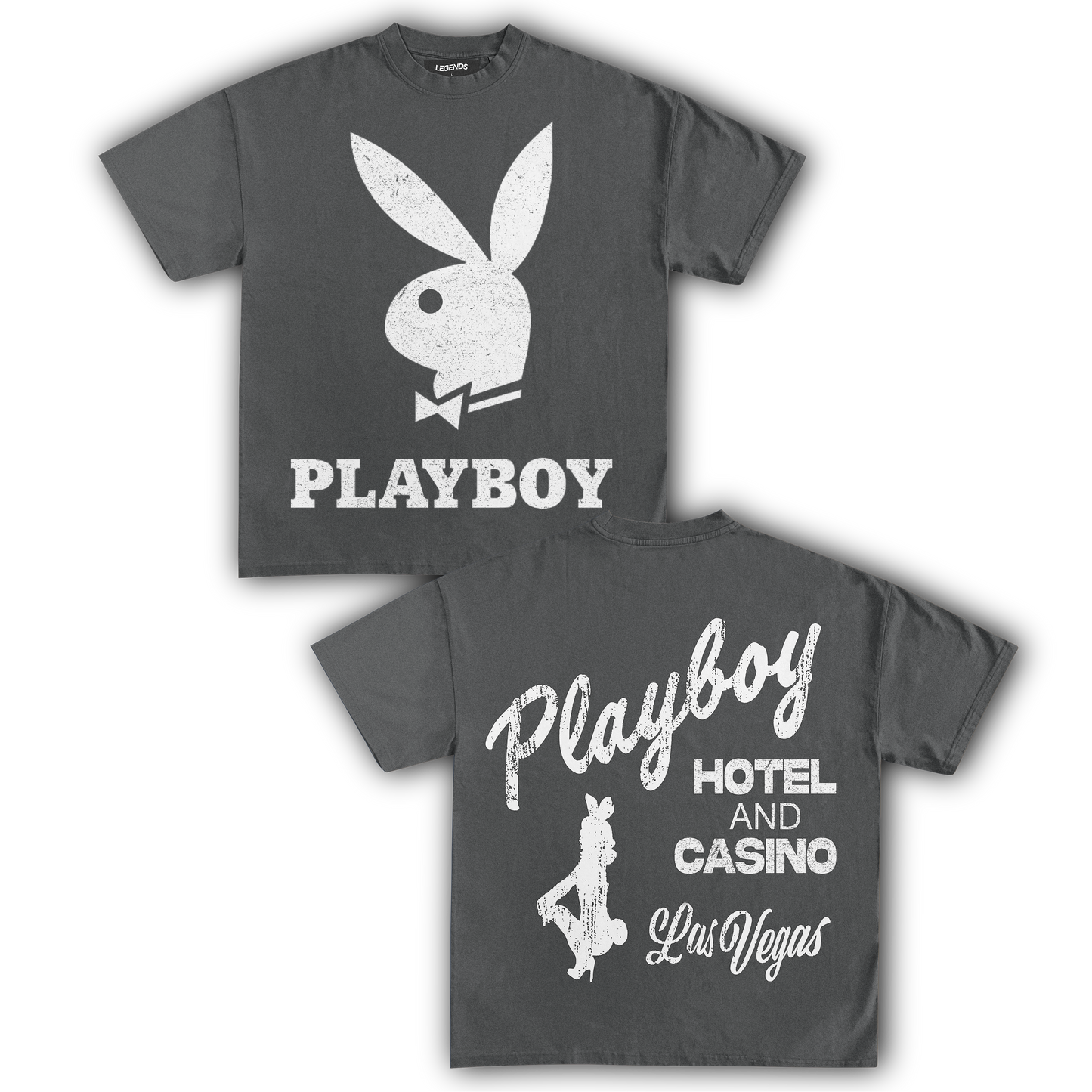 PLAYBOY BUNNY HOTEL & CASINO TEE (Version 2 / Double Sided)