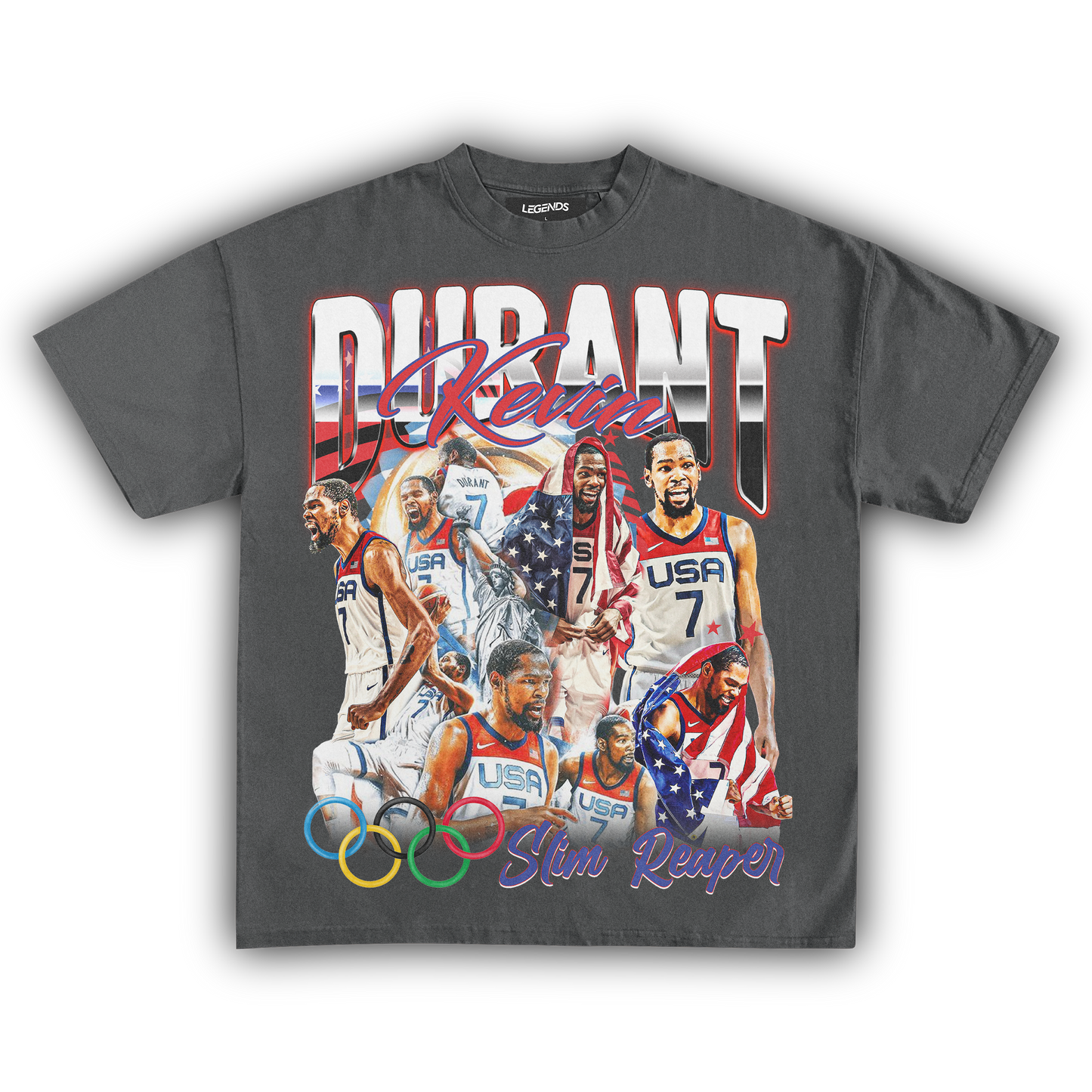 KEVIN DURANT SLIM REAPER TEE
