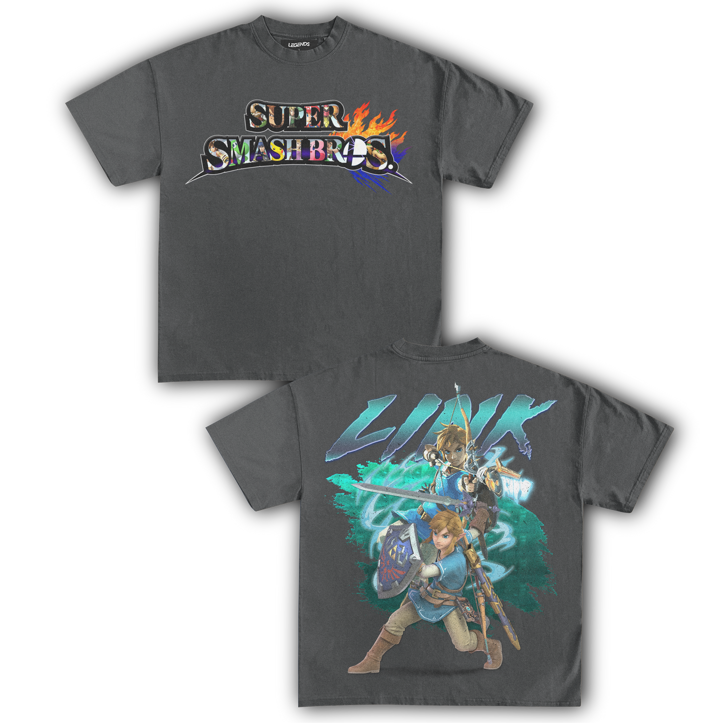 SUPER SMASH BROS LINK TEE (Double)