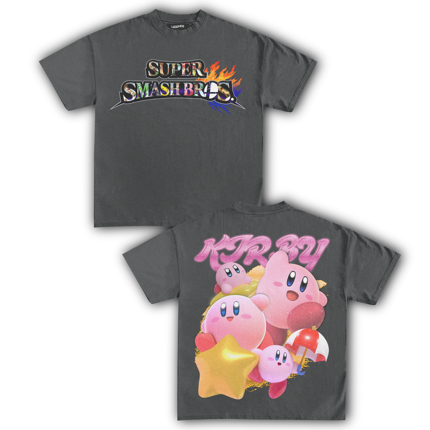 SUPER SMASH BROS KIRBY TEE (Double)