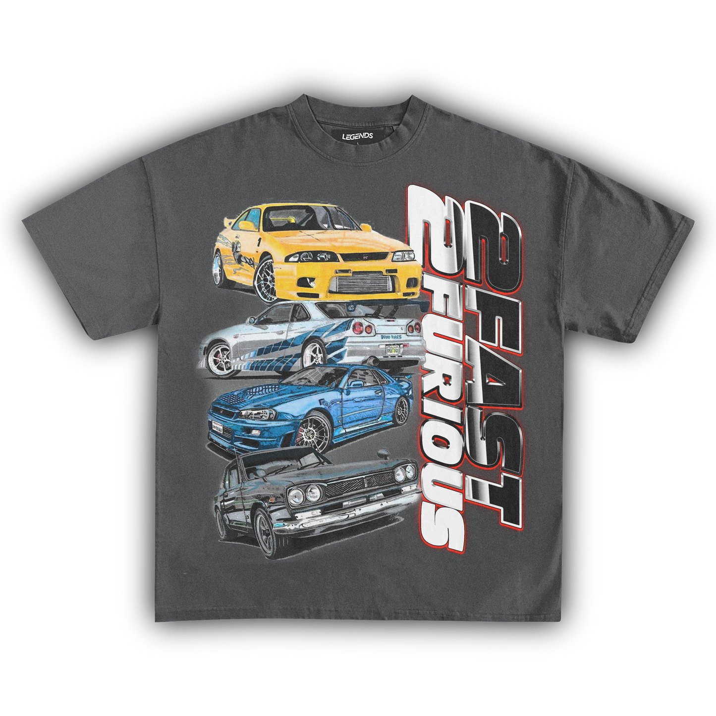 2 FAST 2 FURIOUS TEE