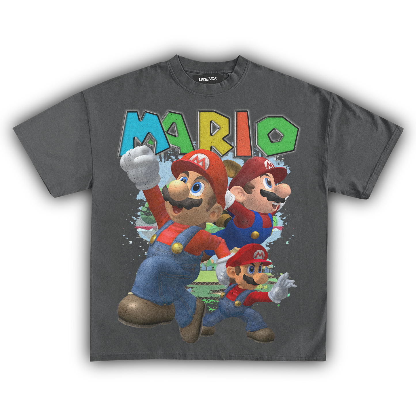 SUPER SMASH BROS MARIO TEE