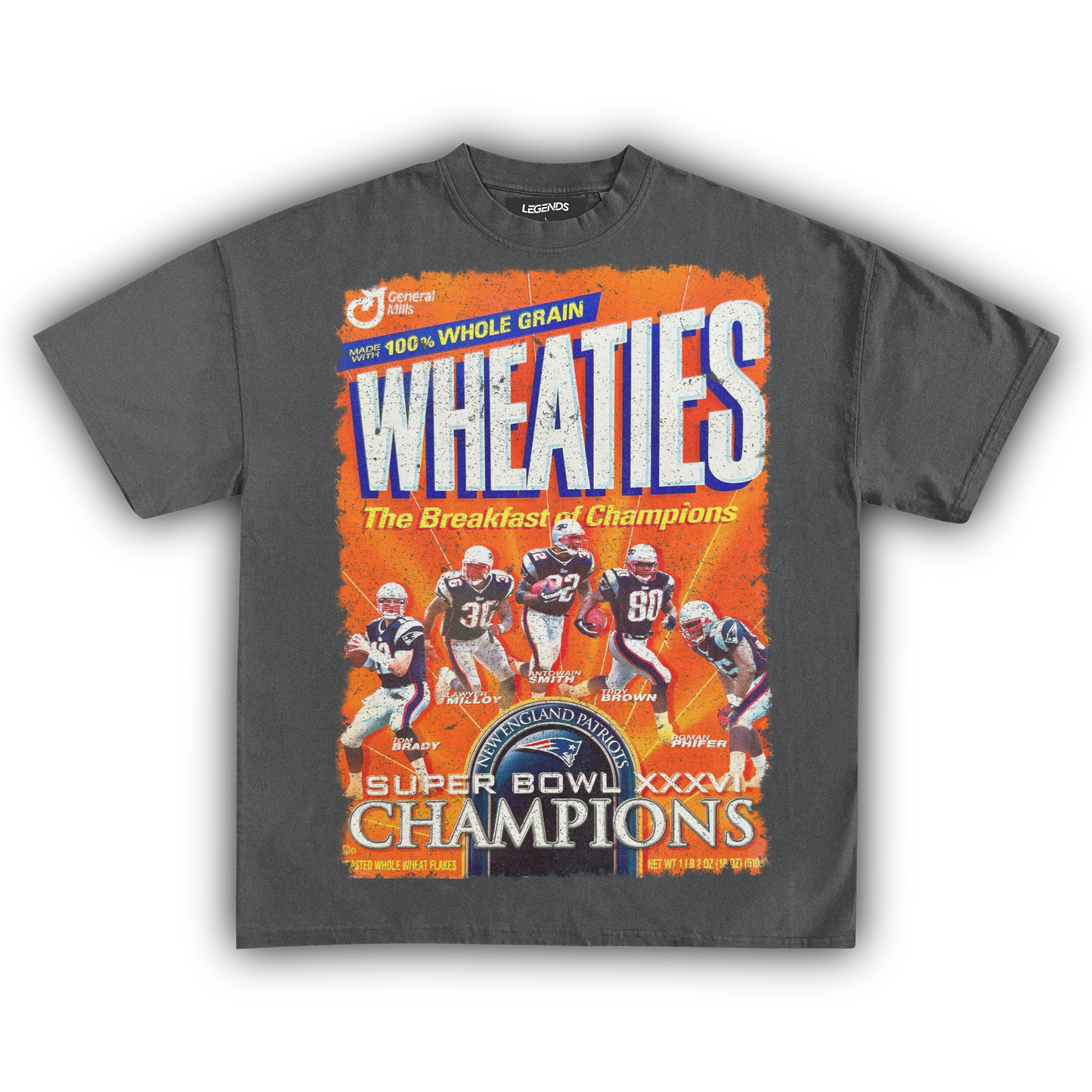 WHEATIES CHAMPIONS XXXVI 2002 VINTAGE TEE