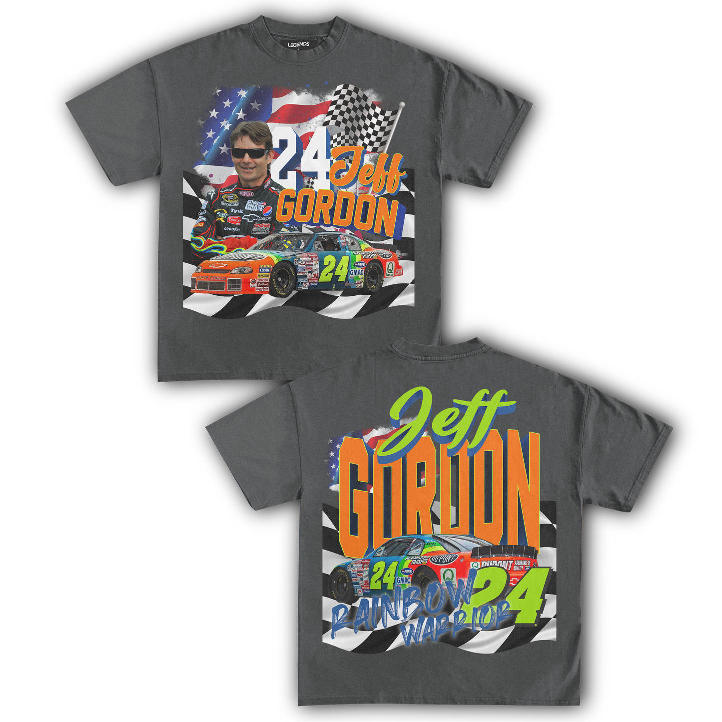 JEFF GORDON RAINBOW WARRIOR TEE