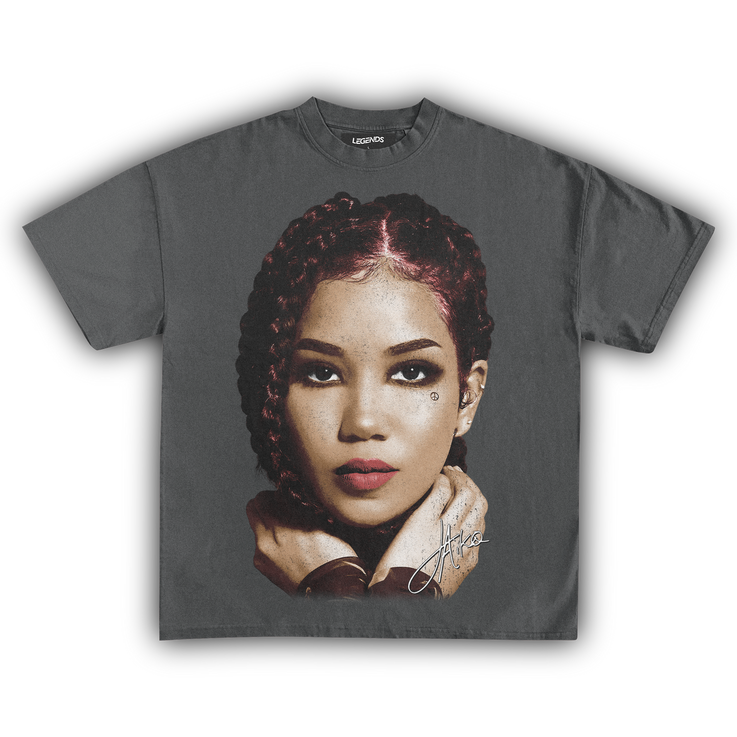 JHENÉ AIKO BIG FACE TEE