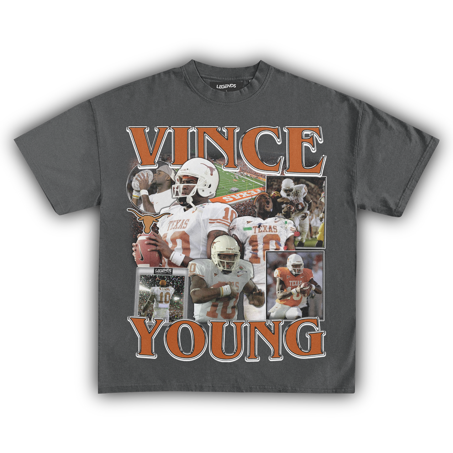 VINCE YOUNG LONGHORNS TEE