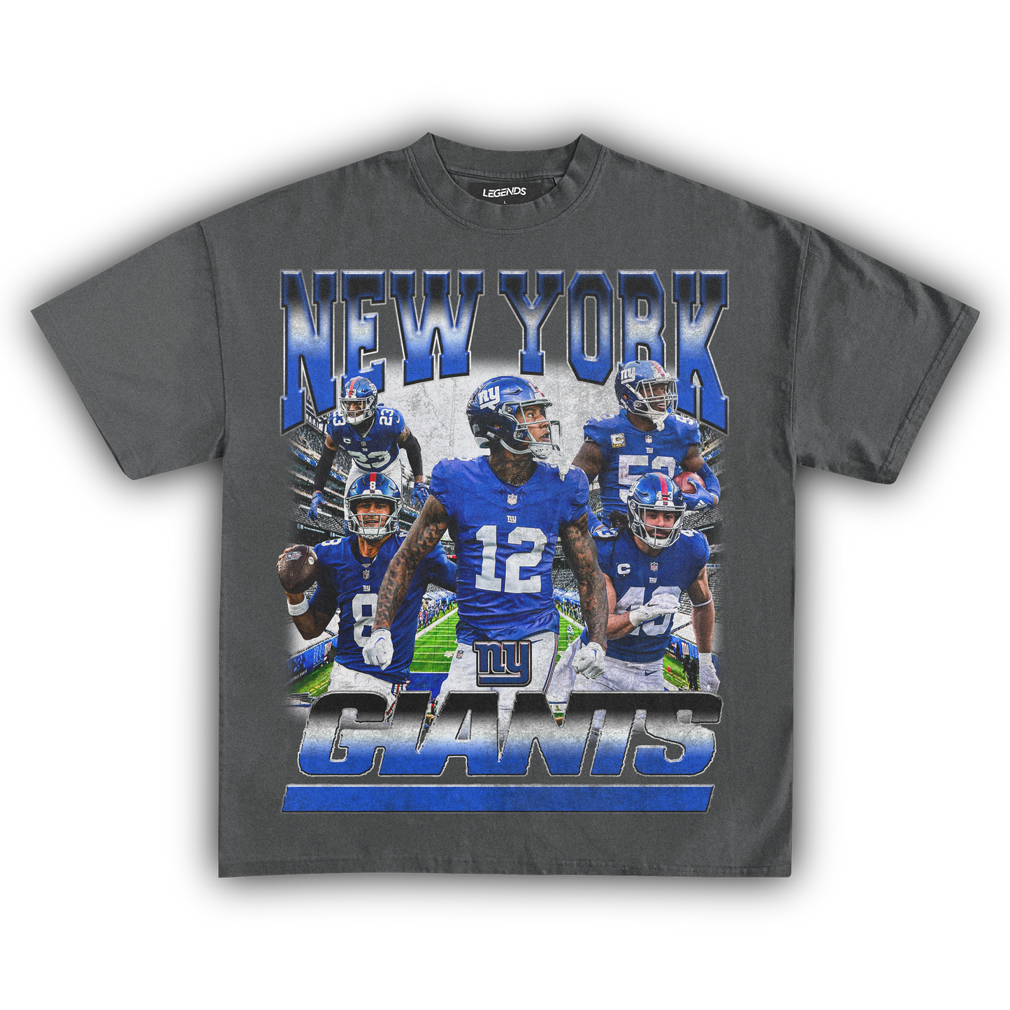 NY GIANTS VINTAGE TEE