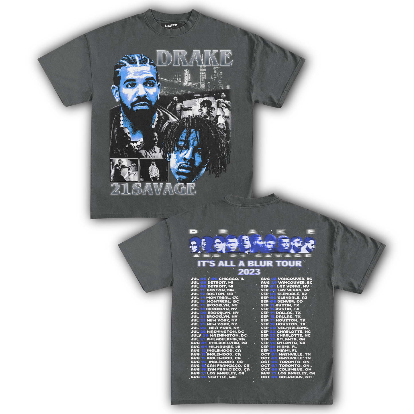 IT'S ALL A BLUR TOUR TEE