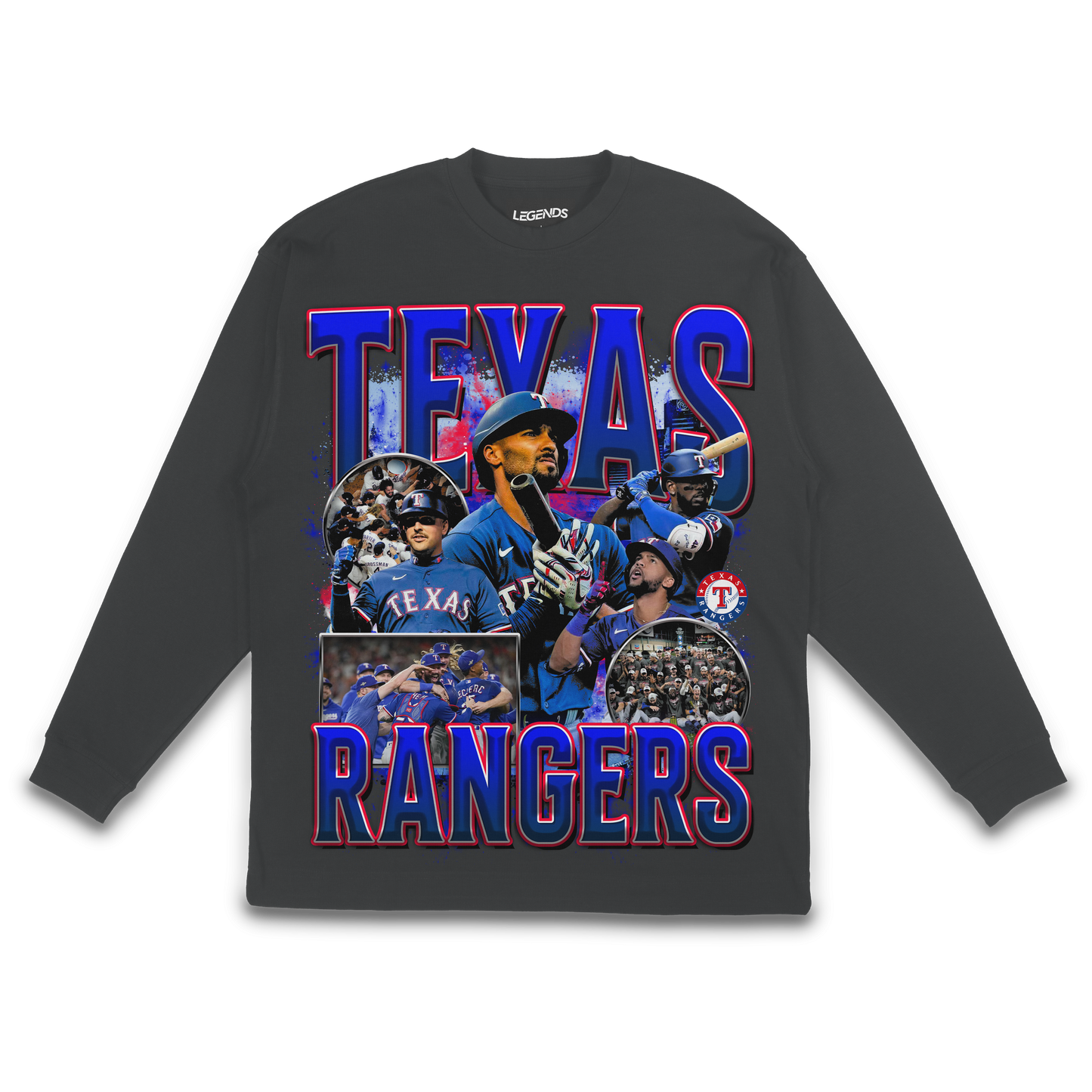 TEXAS RANGERS LONG SLEEVE TEE