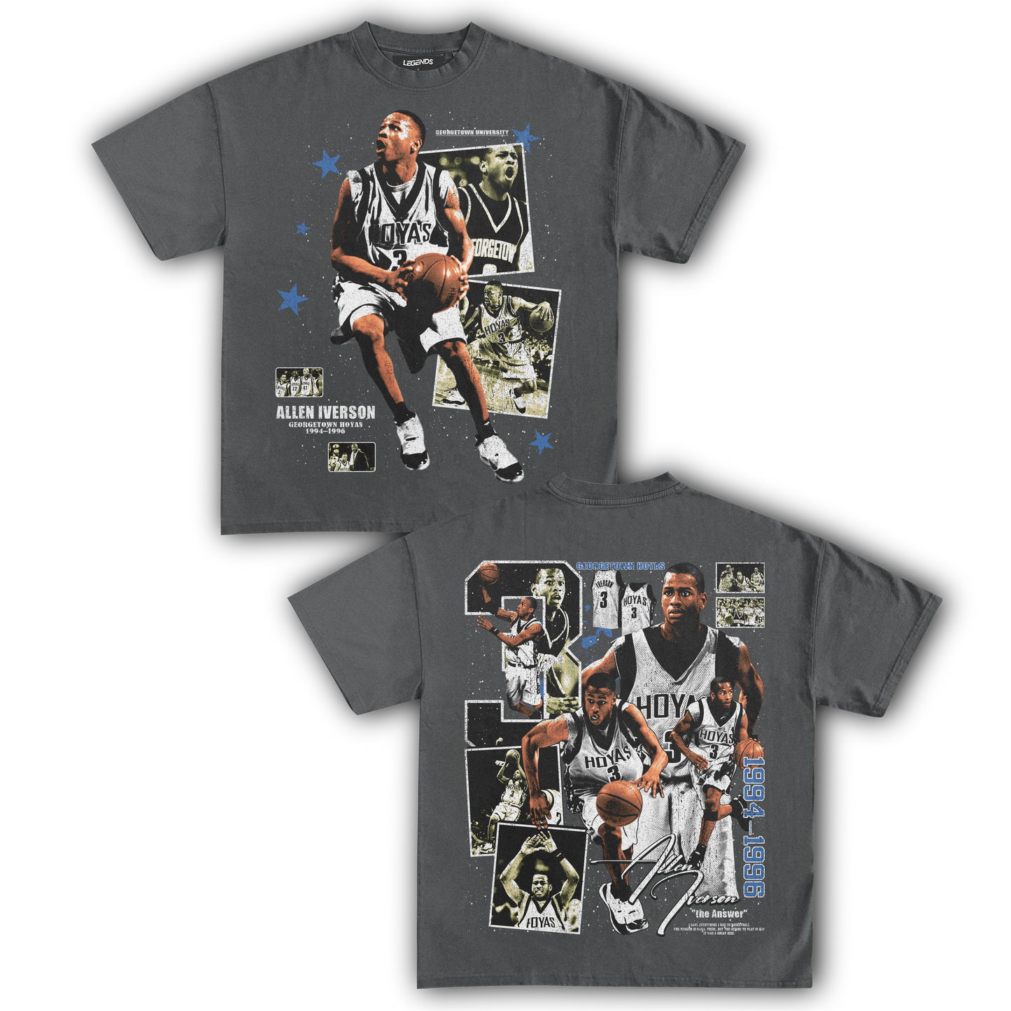 ALLEN IVERSON HOYAS TEE
