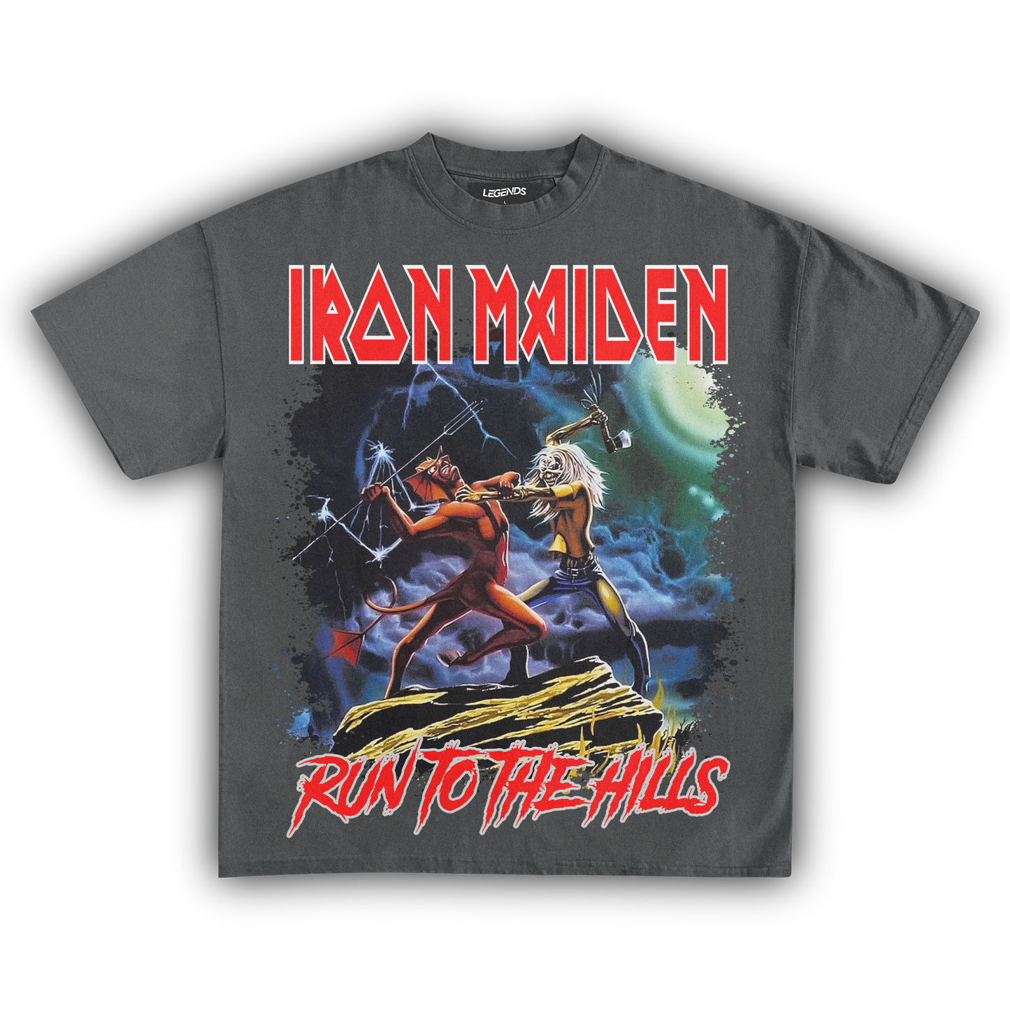 IRON MAIDEN RUN TO THE HILLS TEE