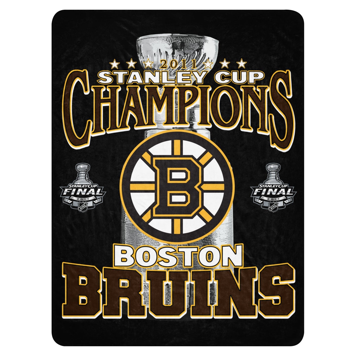 BOSTON BRUINS VINTAGE BLANKET