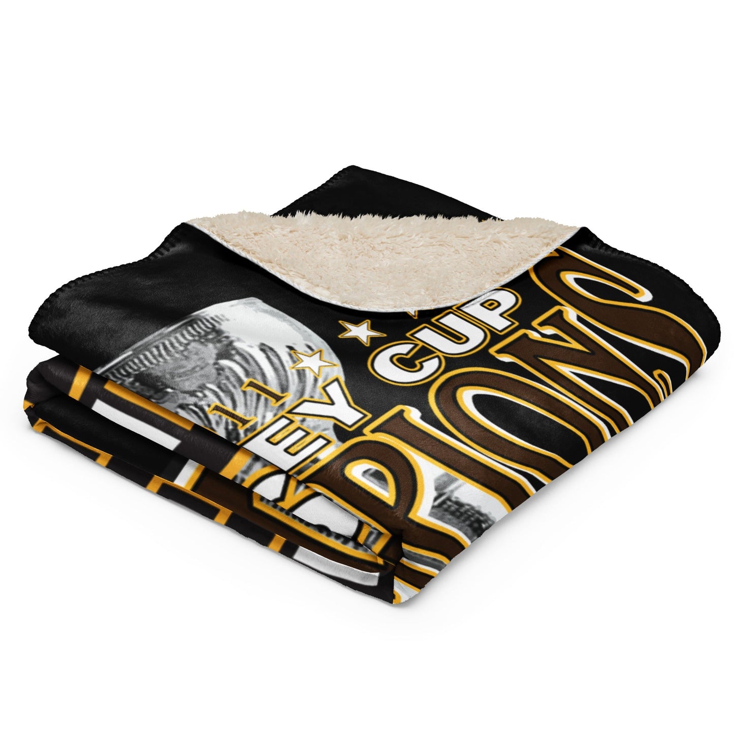 BOSTON BRUINS VINTAGE BLANKET