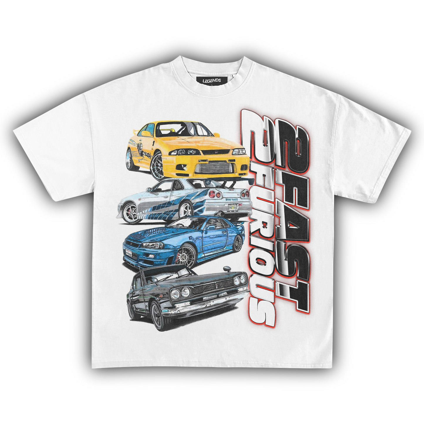 2 FAST 2 FURIOUS TEE