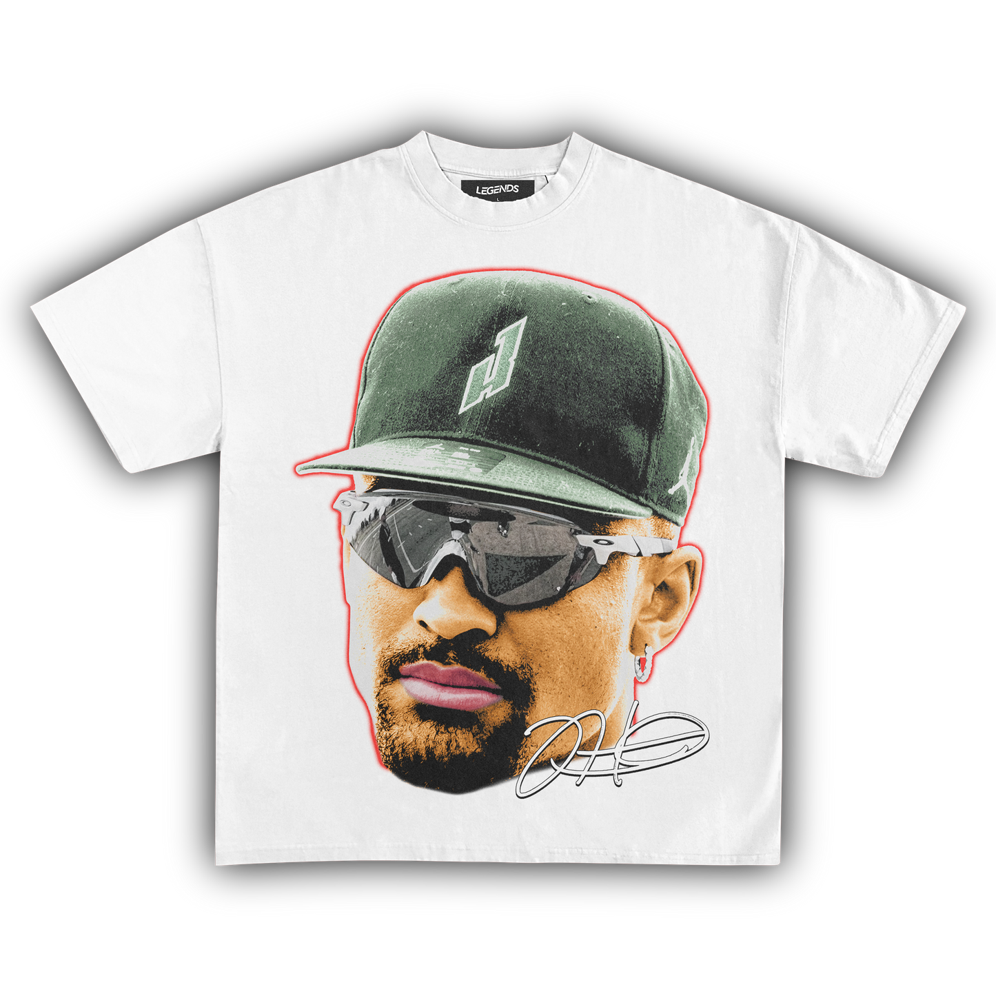 JALEN HURTS BIG FACE TEE