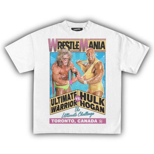 WRESTLEMANIA VI "THE ULTIMATE CHALLENGE" 1990 VINTAGE TEE