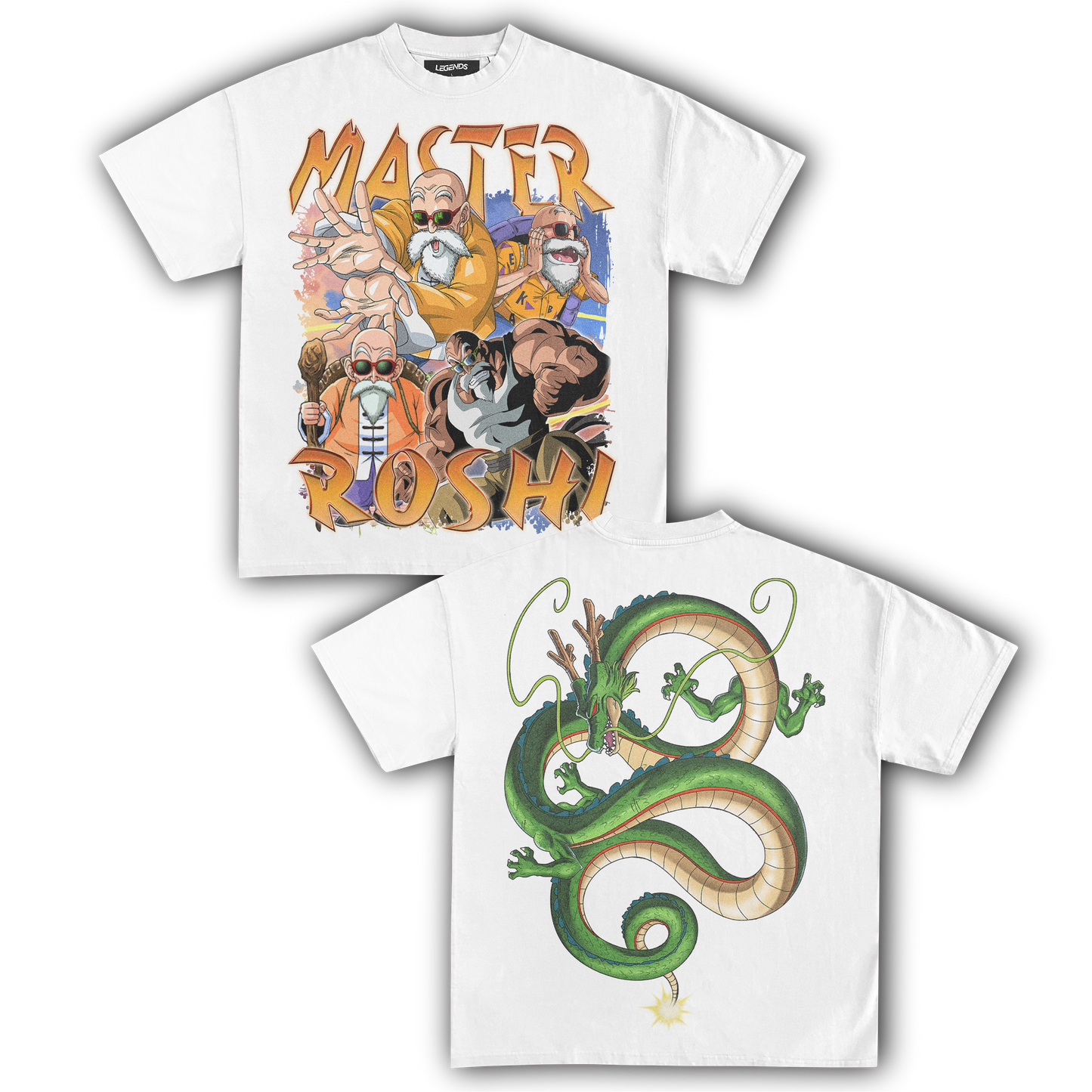 DRAGON BALL Z MASTER ROSHI TEE (Double)