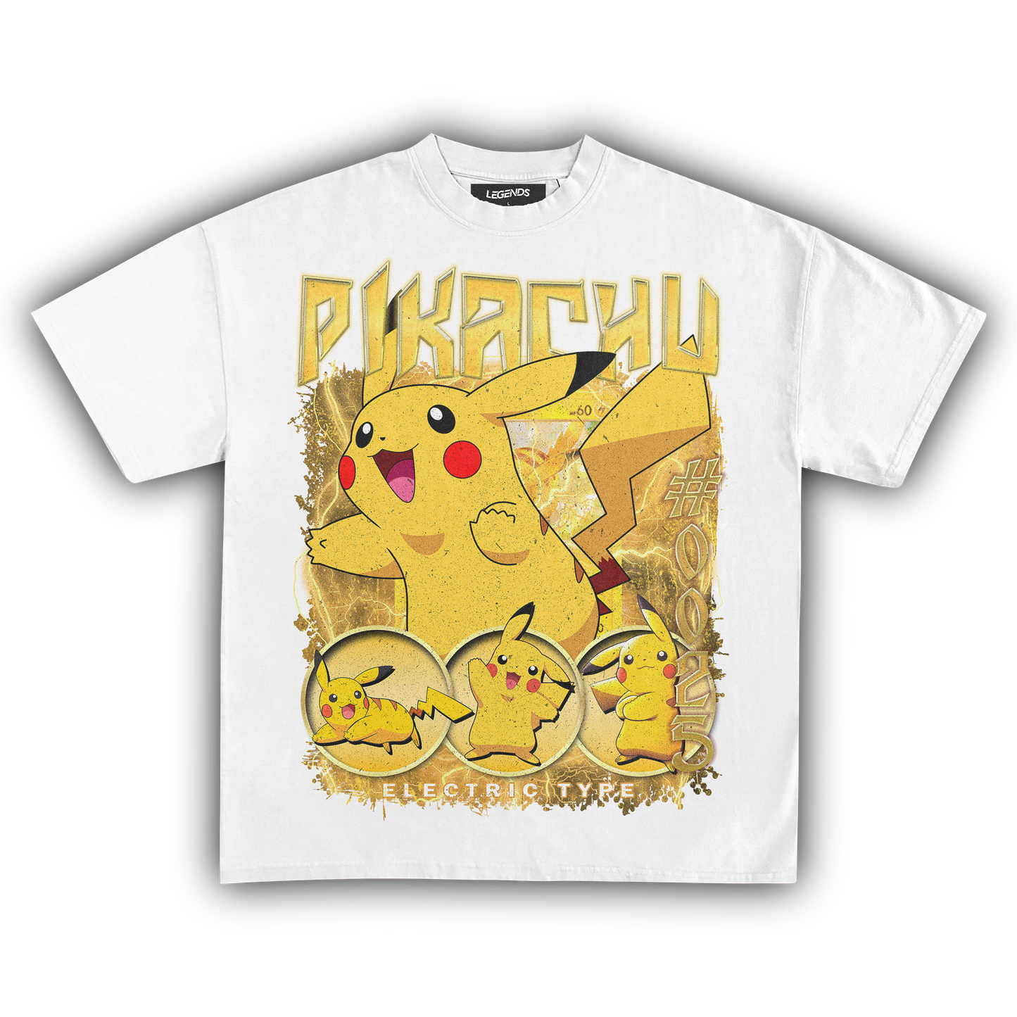 SUPER SMASH BROS PIKACHU TEE