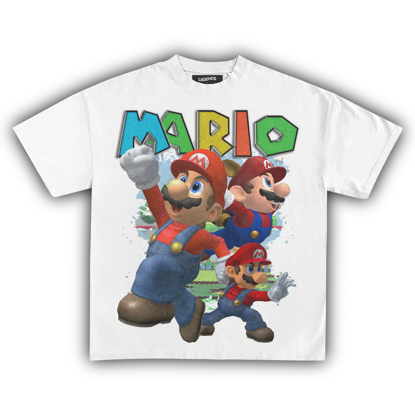 SUPER SMASH BROS MARIO TEE