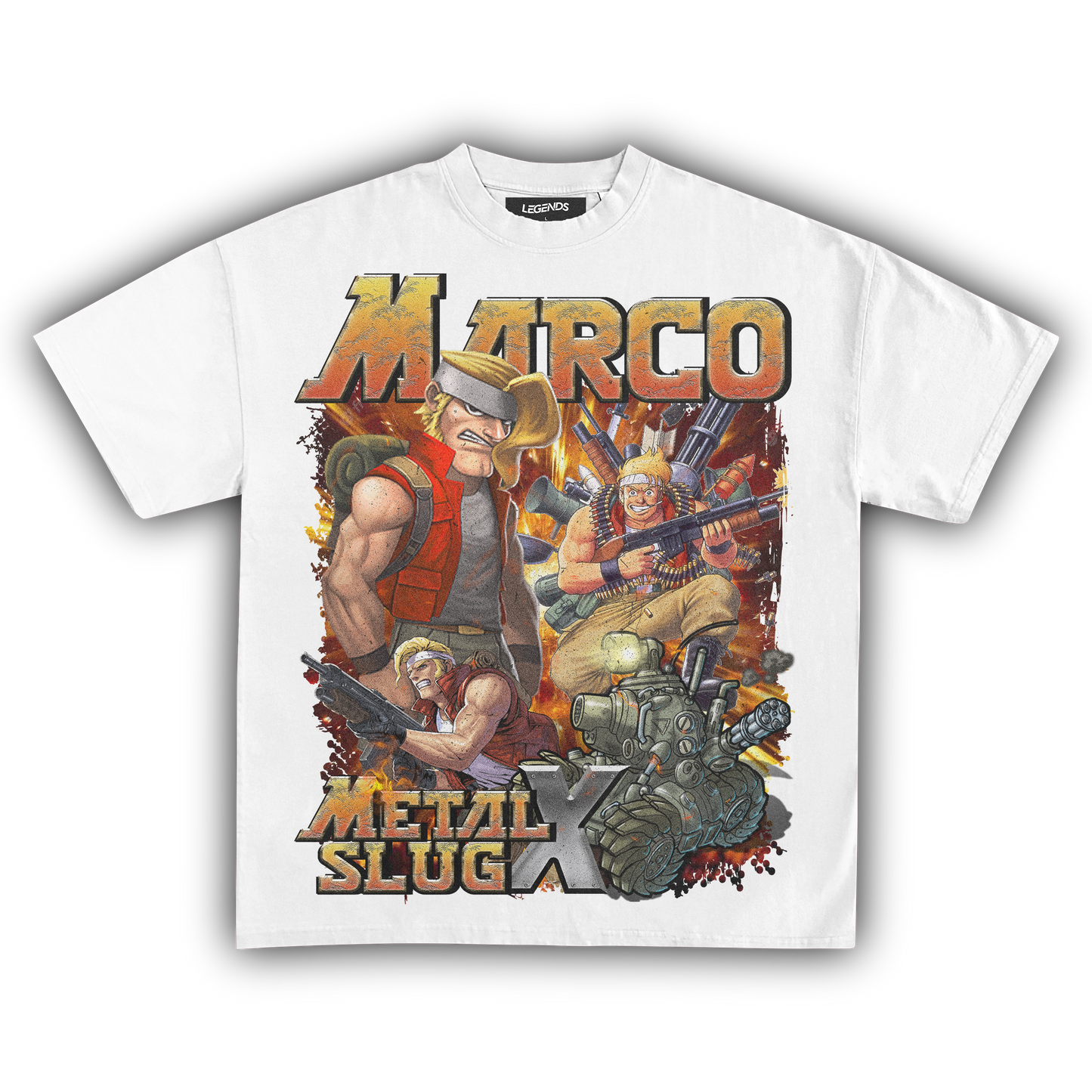 METAL SLUG X MARCO TEE