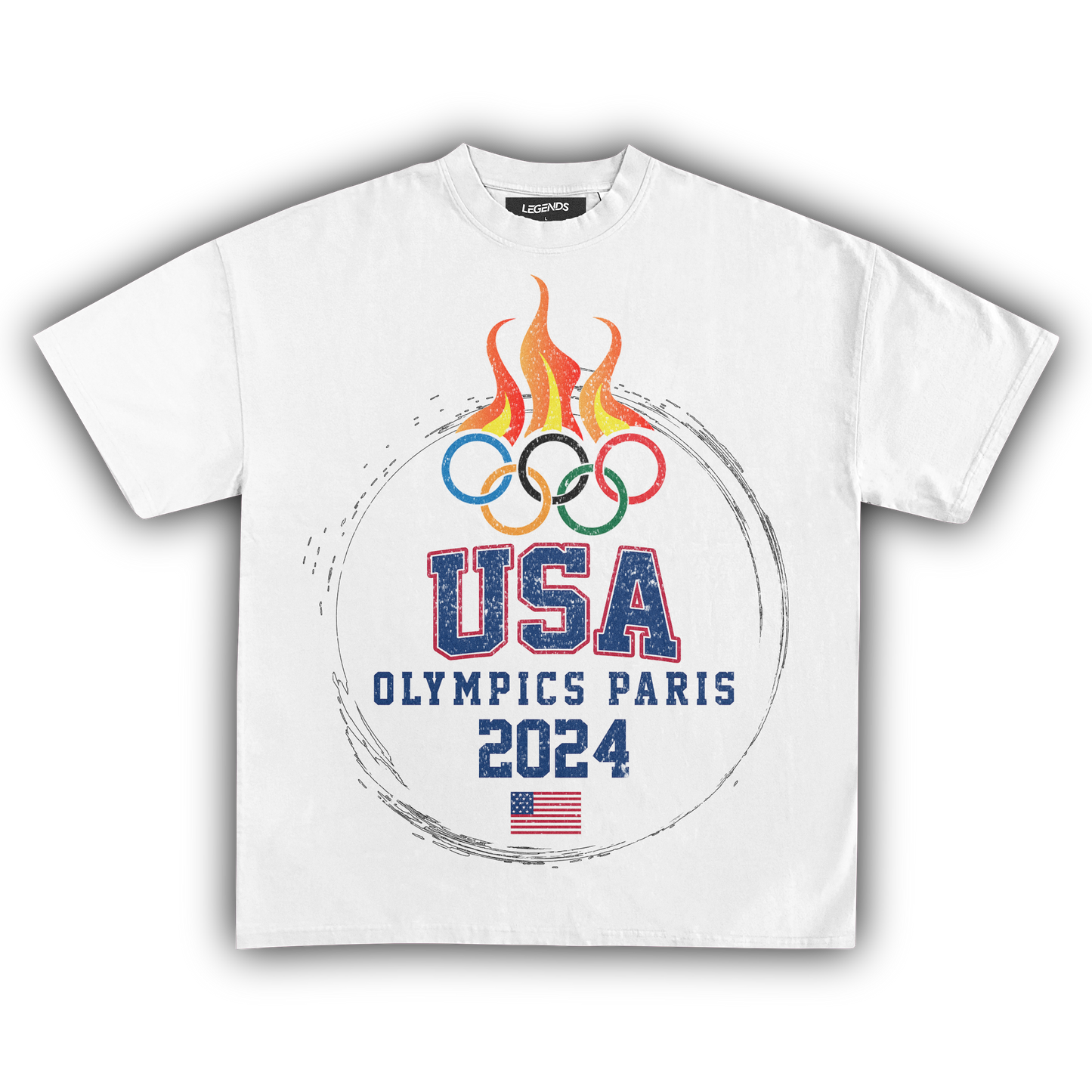 USA PARIS GAMES '24 VINTAGE TEE (Vol. 3)