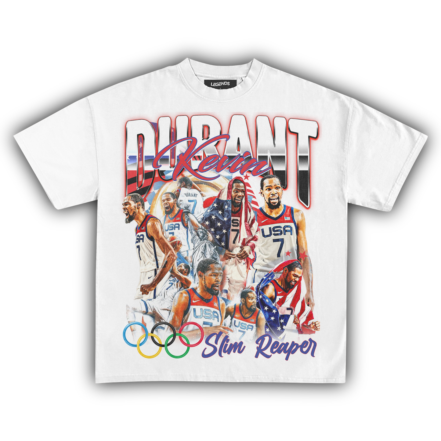 KEVIN DURANT SLIM REAPER TEE