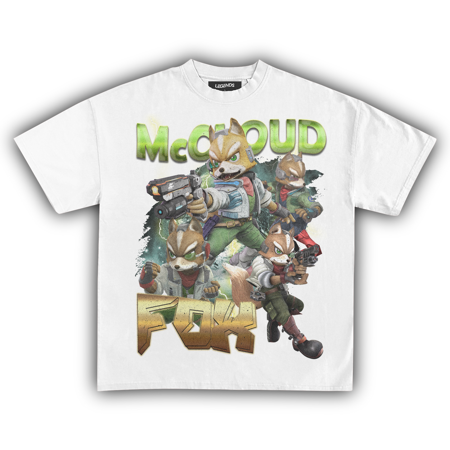 SUPER SMASH BROS FOX TEE