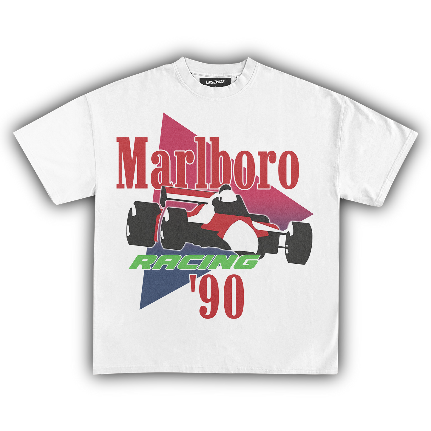MARLBORO β90 RETRO RACING TEE